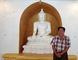 Pagoda and Dhamma Hall
